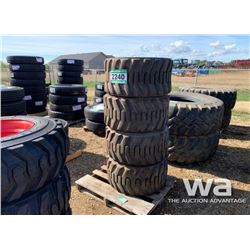 (4) BOBCAT TIRES