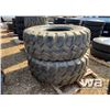 Image 4 : (4) GOODYEAR 20.5-25 LOADER TIRES