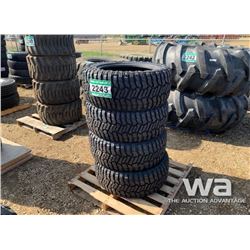 (4) GRIZZLY 33X12.5R20LT TRUCK TIRES