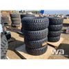 Image 2 : (4) GRIZZLY 33X12.5R20LT TRUCK TIRES