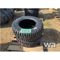 (2) GRIZZLY 33X12.5R18LT TRUCK TIRES