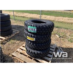 (4) TERRENA LT265/75R16 TRUCK TIRES