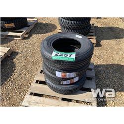 (4) RADAR ST175/80R13 TRAILER TIRES