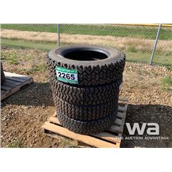 (4) KUMHO 225/70R19.5 TIRES