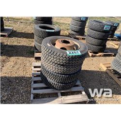 (4) ROADMASTER & TOYO 225/20R19.5 TIRES
