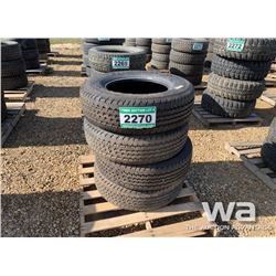 (4) CONTINENTAL LT275/70R18 TIRES
