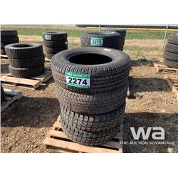(4) WRANGLER 265/70R18 TIRES
