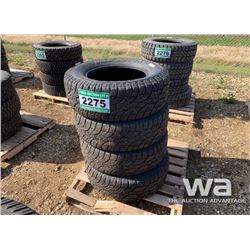 (4) WILD COUNTRY LT275/65R18 TIRES