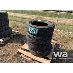 (4) HANKOOK PIKE 245/75R17 TIRES
