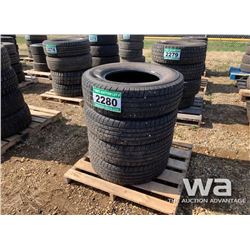 (4) MICHELIN 245/75R17 TIRES