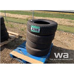 (4) SAVERO LT265/70R17 TIRES