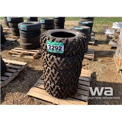 (4) MAXXIS BIG HORN ATV TIRES
