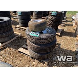 (4) GOODYEAR & FIRESTONE 16", 17" & 18" MIXED TIRE