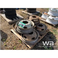 (6) 8-BOLT 17" RIMS