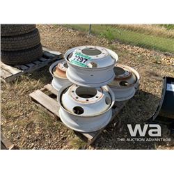 (4) TRUCK RIMS