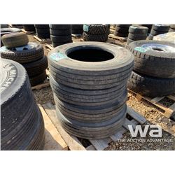 (4) GENERAL 11R24.5 TRUCK TIRES