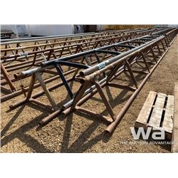 (3) 32" X 30 FT. PIPE RACKS