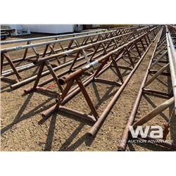 (2) 32" X 30 FT. PIPE RACKS