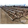 Image 2 : (2) 32" X 30 FT. PIPE RACKS