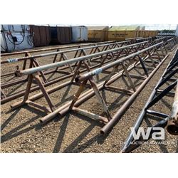 (2) 32" X 30 FT. PIPE RACKS