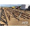 Image 4 : (2) 32" X 30 FT. PIPE RACKS