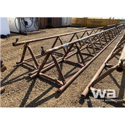(2) 32" X 30 FT. PIPE RACKS