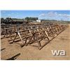 Image 3 : (2) 32" X 30 FT. PIPE RACKS