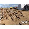 Image 4 : (2) 32" X 30 FT. PIPE RACKS