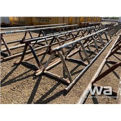 (2) 32" X 20 FT. PIPE RACKS