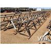 Image 3 : (2) 32" X 20 FT. PIPE RACKS