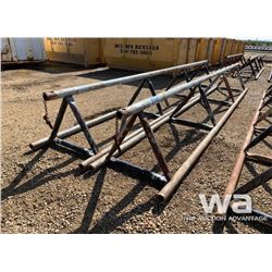 (2) 32" X 20 FT. PIPE RACKS