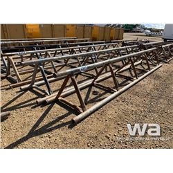 (2) 32" X 20 FT. PIPE RACKS