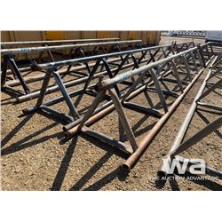 (2) 32" X 20 FT. PIPE RACKS