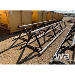 (2) 32" X 20 FT. PIPE RACKS