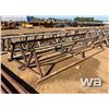 Image 3 : (2) 32" X 15 FT. PIPE RACKS