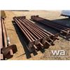 Image 2 : (10) 3 1/2" X 15 FT. SCREW PILES