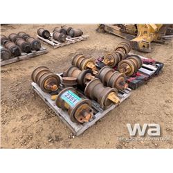 (10) CAT D8 TRACK ROLLERS