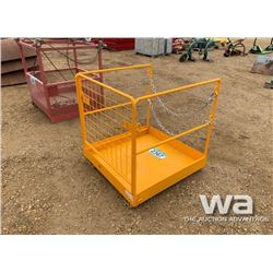 SAFETY CAGE WORK PLATFORM BASKET