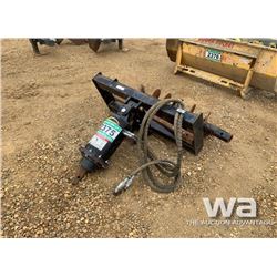 QUICK ATTACH SKID STEER AUGER