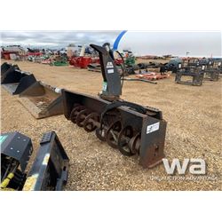 SKID STEER SNOW BLOWER