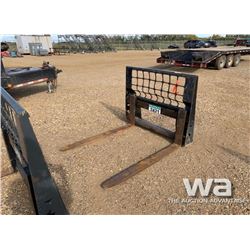 SKID STEER 46" PALLET FORKS