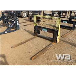 SKID STEER PALLET FORKS