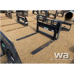 HEAVY DUTY SKID STEER 48" PALLET FORKS