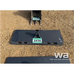 SKID STEER RECIEVER HITCH