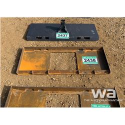 SKID STEER ADAPTOR PLATE