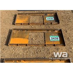 SKID STEER ADAPTOR PLATE