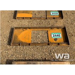 SKID STEER ADAPTOR PLATE