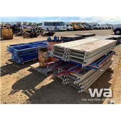 QUANTITY OF SCAFFOLDING & PLANKS