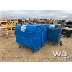 (3) STOVE OIL TANK C/W AIR PUMPS