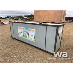 PEAK 30 X 70 X 16 FT. STRAIGHT WALL SHELTER